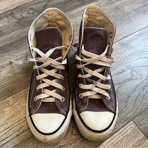 CONVERSE All Star Chuck Taylor Made in USA Vintage Y2K Purple Size 4.5  / 6.5